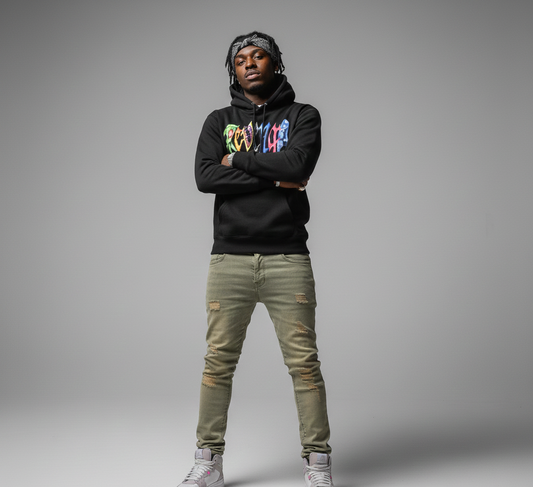 Black Angel Sp5der 555 Hoodie